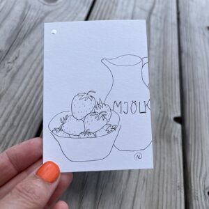 Mjölk och Jordgubbar!